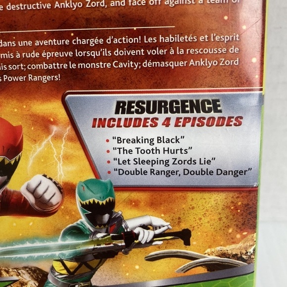 POWER Rangers Dino charge 2 disc dvd - Picture 4 of 5